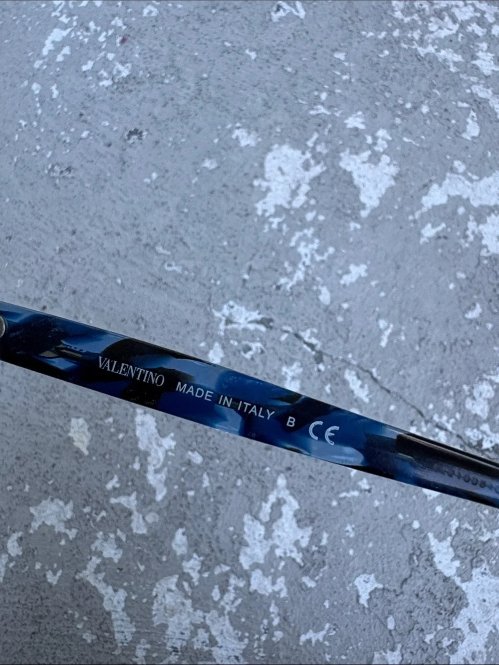 Valentino 3010 blue camouflage glasses